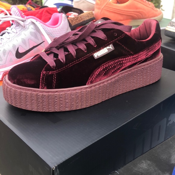 Puma Shoes - Color: Burgundy